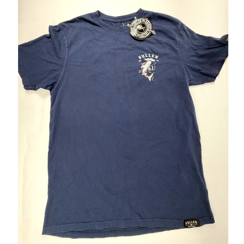 NWT Sullen Art Collective Artist Series Shark Graphic T-Shirt Medium